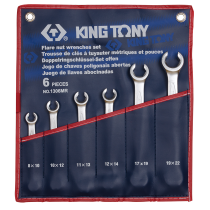 6PC. Flare Nut Wrench Set