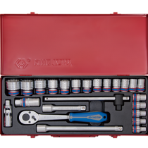 24 PC. 1/2" DR. 6PT Socket Wrench Set 4528MR 